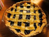 Blueberry pie