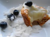 Blueberry Coconut Kreme Popovers