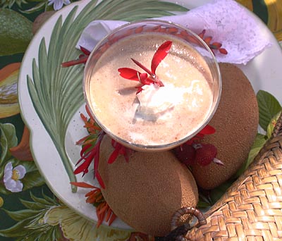 Frozen Mamey Sapote Mousse