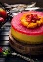 No Bake Eggless Mango Cheesecake