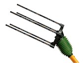 Manual electric olive rake