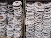 Dried Asian persimmons in Xi'an, China