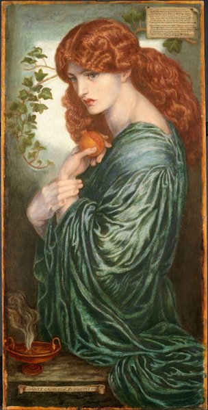 Proserpine by Dante Gabriel Rossetti