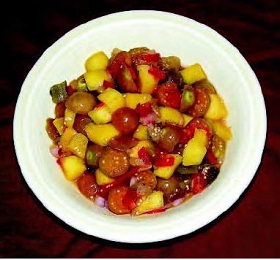 Poha loquat salsa