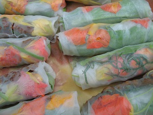 Vietnamese salad rolls - Goi Cuon Chay